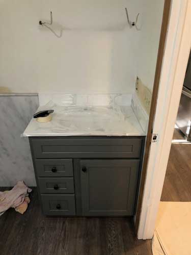 Bathroom Vanity Restoration